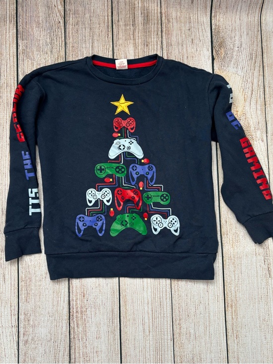 Holiday Time Other - Holiday Time  Kids Gaming Controller Tree Sweatshirt